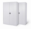 2x Biurowa szafa metalowa szeroka na akta, model MILANO-2