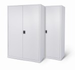 2x Biurowa szafa metalowa szeroka na akta, model MILANO-2