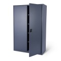 2x Biurowa szafa metalowa szeroka na akta, model PALERMO-2