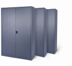3x Biurowa szafa metalowa szeroka na akta, model PALERMO-2
