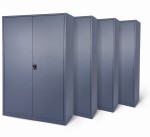 4x Biurowa szafa metalowa szeroka na akta, model PALERMO-2