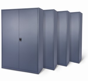 4x Biurowa szafa metalowa szeroka na akta, model PALERMO-2