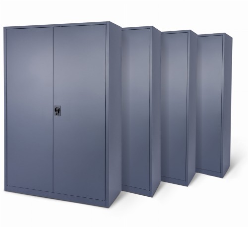 4x Biurowa szafa metalowa szeroka na akta, model PALERMO-2