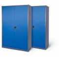 2x Biurowa szafa metalowa szeroka na akta, model TULUZA-2
