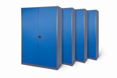 4x Biurowa szafa metalowa szeroka na akta, model TULUZA-2