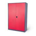2x Biurowa szafa metalowa szeroka na akta, model MONACO-2