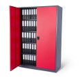 2x Biurowa szafa metalowa szeroka na akta, model MONACO-2