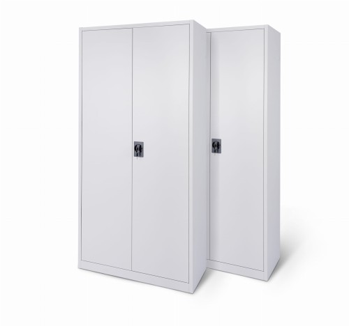 2x Biurowa szafa metalowa dwudrzwiowa na akta, model MILANO