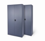 2x Biurowa szafa metalowa dwudrzwiowa na akta, model PALERMO