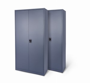 2x Biurowa szafa metalowa dwudrzwiowa na akta, model PALERMO