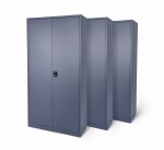 3x Biurowa szafa metalowa dwudrzwiowa na akta, model PALERMO