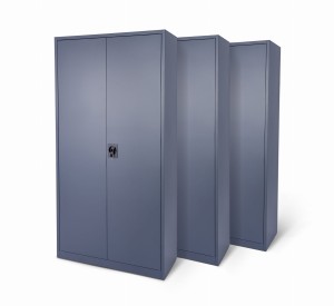 3x Biurowa szafa metalowa dwudrzwiowa na akta, model PALERMO