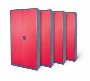 4x Biurowa szafa metalowa na akta, model MONACO