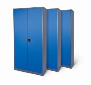 3x Biurowa szafa metalowa na akta, model TULUZA