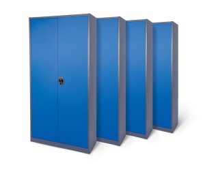 4x Biurowa szafa metalowa na akta, model TULUZA