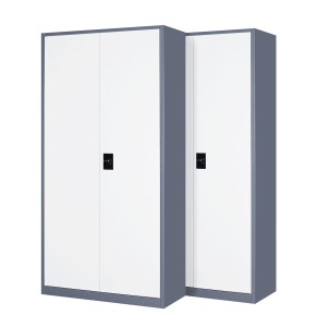 2x Biurowa szafa metalowa dwudrzwiowa na akta, model TORINO