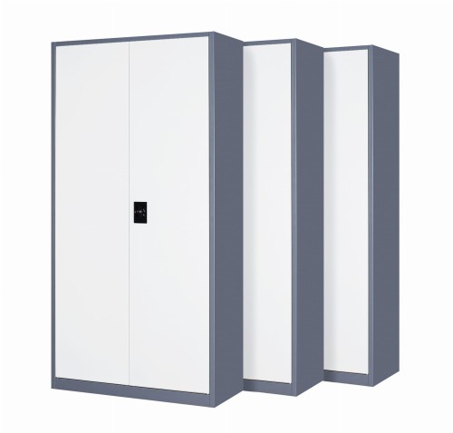 3x Biurowa szafa metalowa dwudrzwiowa na akta, model TORINO