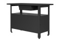 Stół warsztatowy LONDYN, 1200 x 850 x 600 mm, czarny