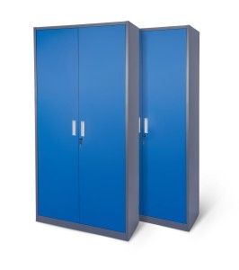 2x Biurowa szafa metalowa na akta, model TULUZA-S
