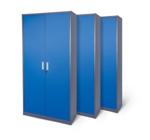 3x Biurowa szafa metalowa na akta, model TULUZA-S