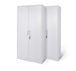 2x Biurowa szafa metalowa na akta, model MILANO-S