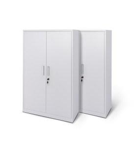 2x Biurowa szafa metalowa na akta, model LUGANO-S