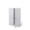 4x Biurowa szafa metalowa na akta, model LUGANO-S