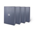 4x Biurowa szafa metalowa na akta, model IMPERIA-S