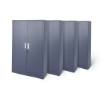 4x Biurowa szafa metalowa na akta, model IMPERIA-S