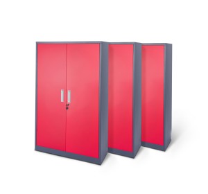 3x Biurowa szafa metalowa na akta, model BERGAMO-S