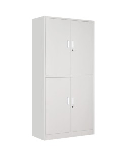 Biurowa dzielona szafa metalowa na akta, model AMALFI