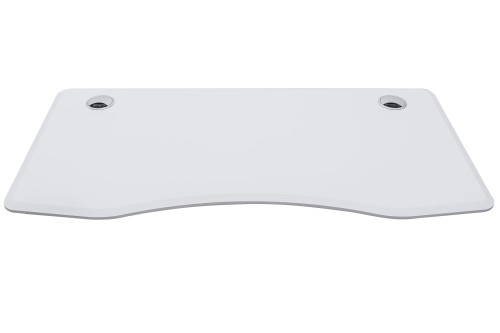 Blat biurka 120x60 cm MDF biały 