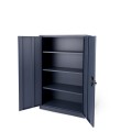 Biurowa szafa metalowa na akta antracytowa, model IMPERIA