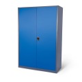 Biurowa szafa metalowa szeroka na akta, model TULUZA-2