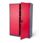 Biurowa szafa metalowa szeroka na akta, model MONACO-2