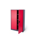 Biurowa szafa metalowa na akta, model BERGAMO