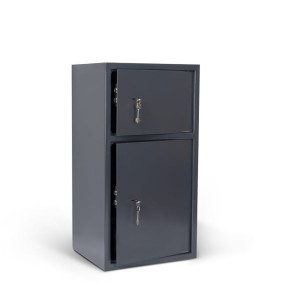 SEJF NA KLUCZ "LF" 420 x 350 x 800 mm ciemnoszary