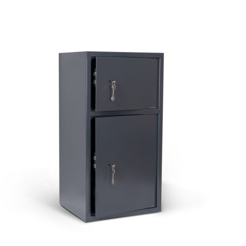 SEJF NA KLUCZ "LF" 420 x 350 x 800 mm ciemnoszary