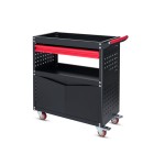 Wózek warsztatowy na kółkach, z hamulcami